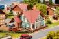 Preview: Faller H0 191815 Wohnhaus mit Carport