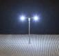 Preview: Faller N 272223 LED-Straßenbeleuchtung, Ansatzleuchte, Doppelausleger