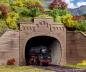 Preview: Vollmer H0 42503 Tunnelportal mit Aufsatz, zweigleisig, 2 Stück