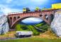 Preview: Vollmer 42549 H0 Mauersteinbrücke, gerade