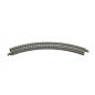 Preview: Rokuhan 7297002 Gleis gebogen R195-45°