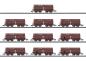 Preview: Minitrix 15013 Display mit 10 Selbstentladewagen Erz IId