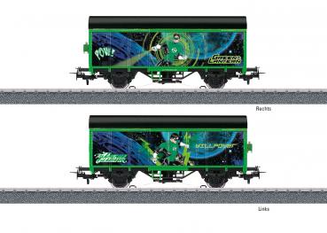 Märklin  44830 Ged. Güterwagen Green Lantern