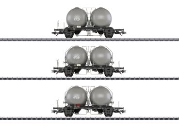 Märklin 46632 Kugelbehälterwagen-Set Uces und Ucs-y