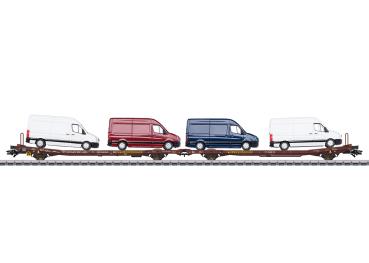 Märklin  47430 Flachwagen-Paar Laads 800B