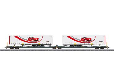Märklin 47472 Doppel-Taschenwagen Sdggmrss