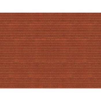 Noch N 56965 3D Kartonplatte Dachziegel