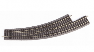 Piko 55427 Bogenweiche, links BWL-R3 mit Bettung
