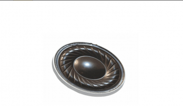 Piko 56334 Lautsprecher, rund (für 4.1 Decoder Sound)