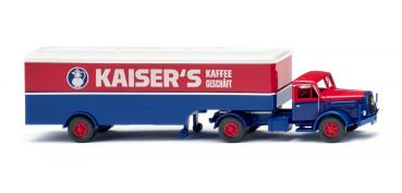 Wiking 051328 Koffersattelzug (Henschel) "Kaiser's Kaffee"
