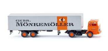 Wiking 054201 Koffersattelzug (MB 1620) "Mönkemöller"