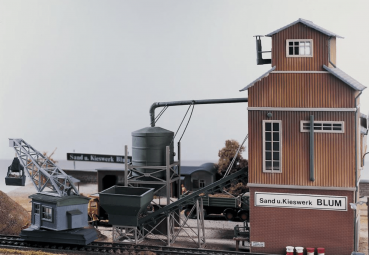 Piko 61125 Sand-Silo & Sand-Förderband Sandwerk E.Blum