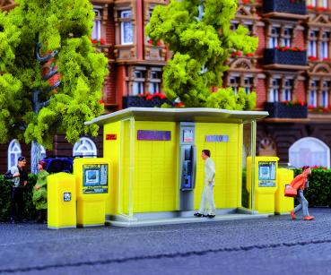 Vollmer 43777 H0 DHL-Packstation mit Briefk