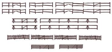 Faller H0  180857  4 Garten- und Feldzäune