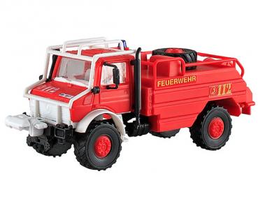 Kibri H0 18270 Feuerwehr UNIMOG Waldbrand Einsatzfahrzeug
