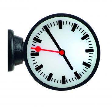 Viessmann 1383 H0 Beleuchtete Bahnhofsuhr, LED weiß