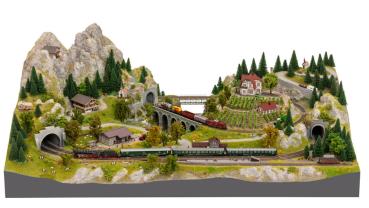 Noch N 53700 Easy-Track Trassenbausatz "Mittelberg"