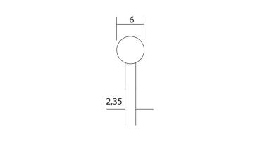 Proxxon  4528725 Kugelfräser (Wolfram-Vanadiumstahl)