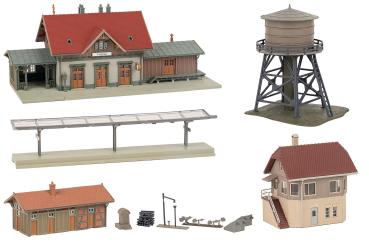 Faller 239011  Aktions-Set Bahnhof Feldsee