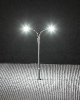 Faller N 272121 LED-Straßenbeleuchtungen, Peitschenleuchten, 3 Stück