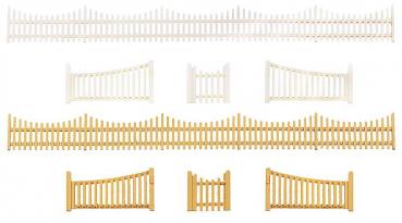 Faller 272406 N Gartenzaun mit Tor, 540 mm