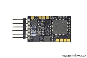 Viessmann 5297 N Lokdecoder mit Stiftleiste 6-polig - ersetzt 5241