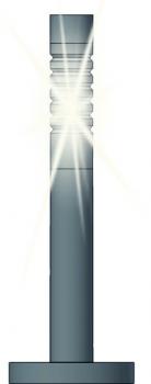 Viessmann H0 6162 Pollerleuchten modern, LED weiß, 3 Stück