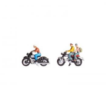 Noch H0 15904 Motorradfahrer