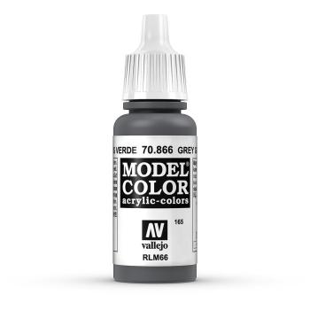 Vallejo 770866 Moder Color Graugrün, matt, 17 ml