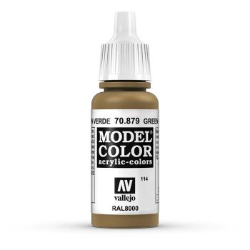 Vallejo 770879 Moder Color  Grünbraun, matt, 17 ml