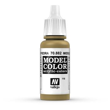 Vallejo 770882 Moder Color  Steingelb, matt, 17 ml