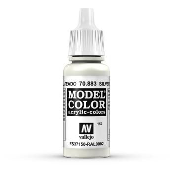 Vallejo 770883 Moder Color  Hellgrau, matt, 17 ml