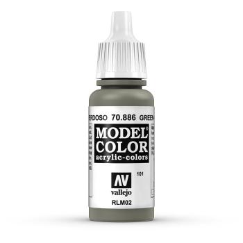 Vallejo 770886 Moder Color  Grüngrau, matt, 17 ml