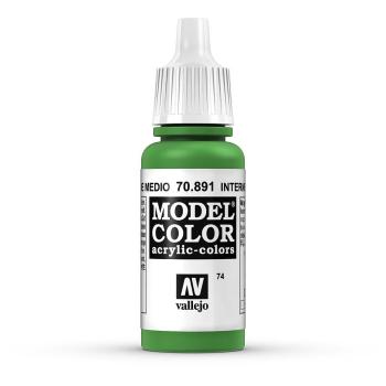 Vallejo 770891 Moder Color  Lichtgrün, matt, 17 ml