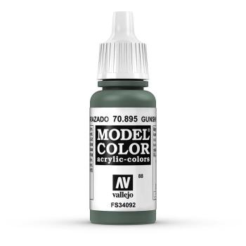 Vallejo 770895 Moder Color Panzergrün, matt, 17 ml