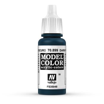 Vallejo 770899 Moder Color  Dunkelblau preußisch, matt, 17 ml