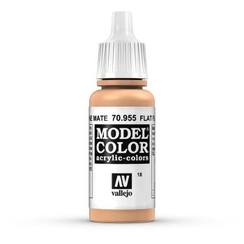 Vallejo 770955 Moder Color  Dunkle Hautfarbe, matt, 17 ml
