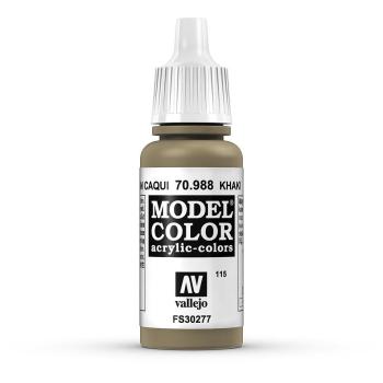 Vallejo 770988 Moder Color  Khakibraun, matt, 17 ml