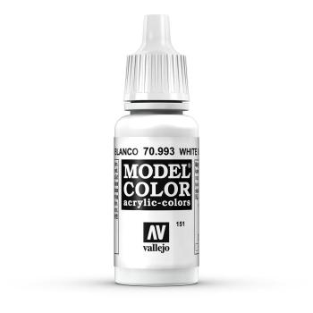Vallejo 770993 Moder Color  Weißgrau, matt, 17 ml