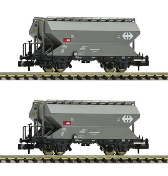 Fleischmann 830311 - 2-tlg. Set: Getreidesilowagen, SBB
