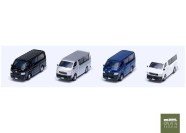 Kato 7023650 - Toyota Hiace Long (4 Stück)