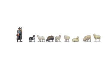 Noch 35740 Schafe und Schäfer 3D-Master-Figuren