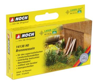 Noch H0 14138 Brennnesseln 10 Pflanzen