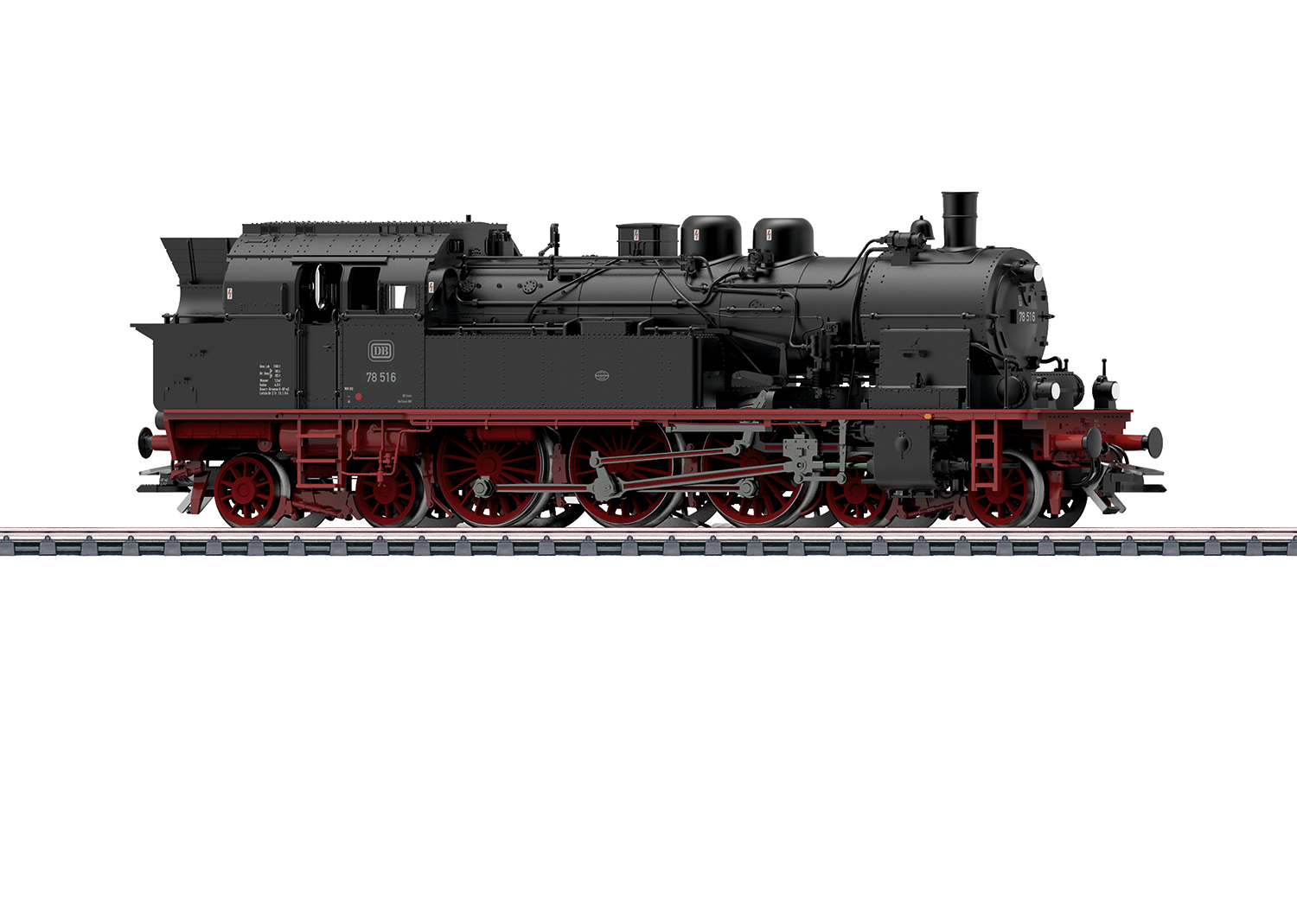 Locomotive Märklin 39786 – DB BR 78 516 – Échelle HO – Système MFX – Neuf
