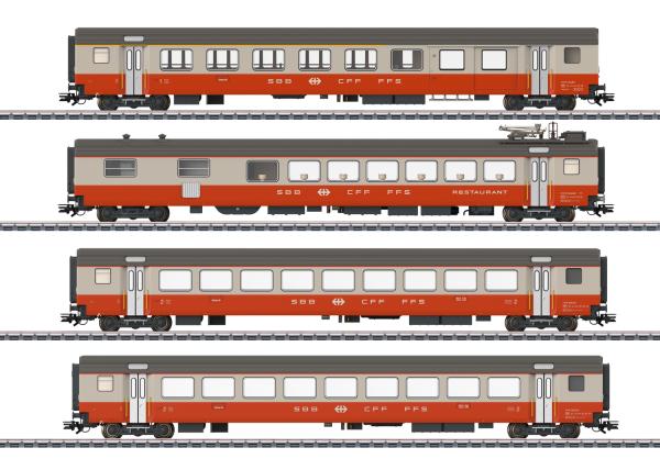 Märklin 42190 Personenwagen-Set Swiss Express