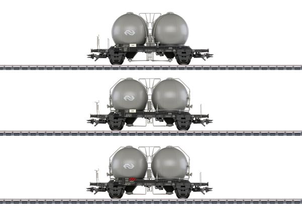 Märklin 46632 Kugelbehälterwagen-Set Uces und Ucs-y