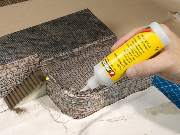 Noch N 56982 Kartonplatte 3D modernes Plaster