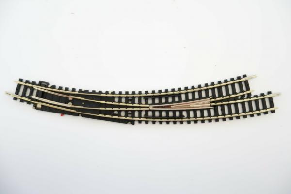 Minitrix N 14947 Bogenweiche links R3/R4 mit Herstück Neuware