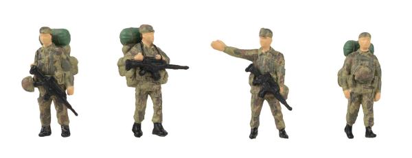 Faller H0 151753 Soldaten mit Gepäck