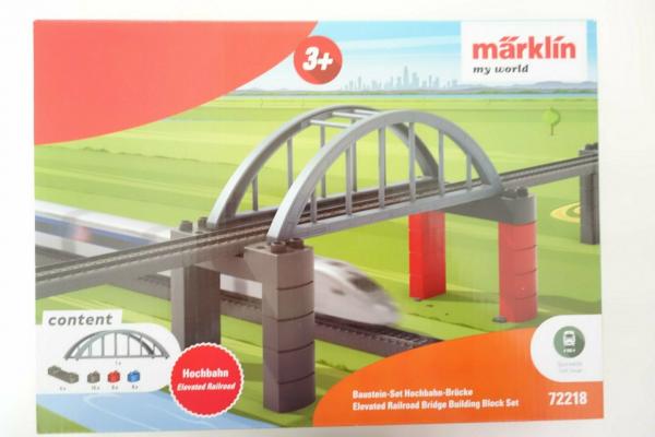 Märklin my world 72218 Baustein-Set Hochbahn-Brücke